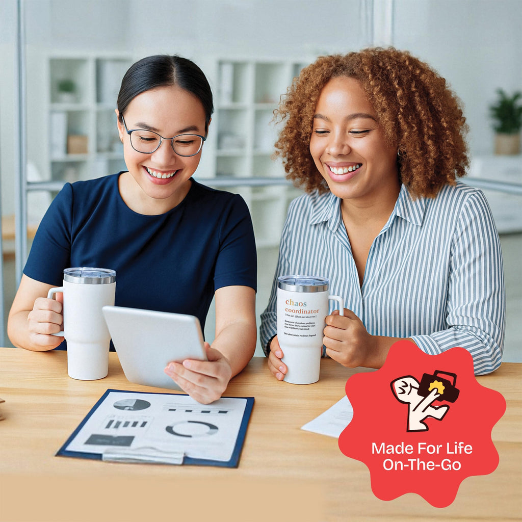 Chaos Coordinator Tumbler Mug Gifts 20 Ounce Administrative Professional Day Gifts Teacher Appreciation Gifs for