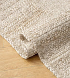 Round Jute Rug 6Ft,Soft and Chunky Natural Fiber,Handwoven Rugs