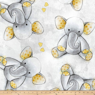 Textiles Sleepytime Elephants Antipill Premium Fleece