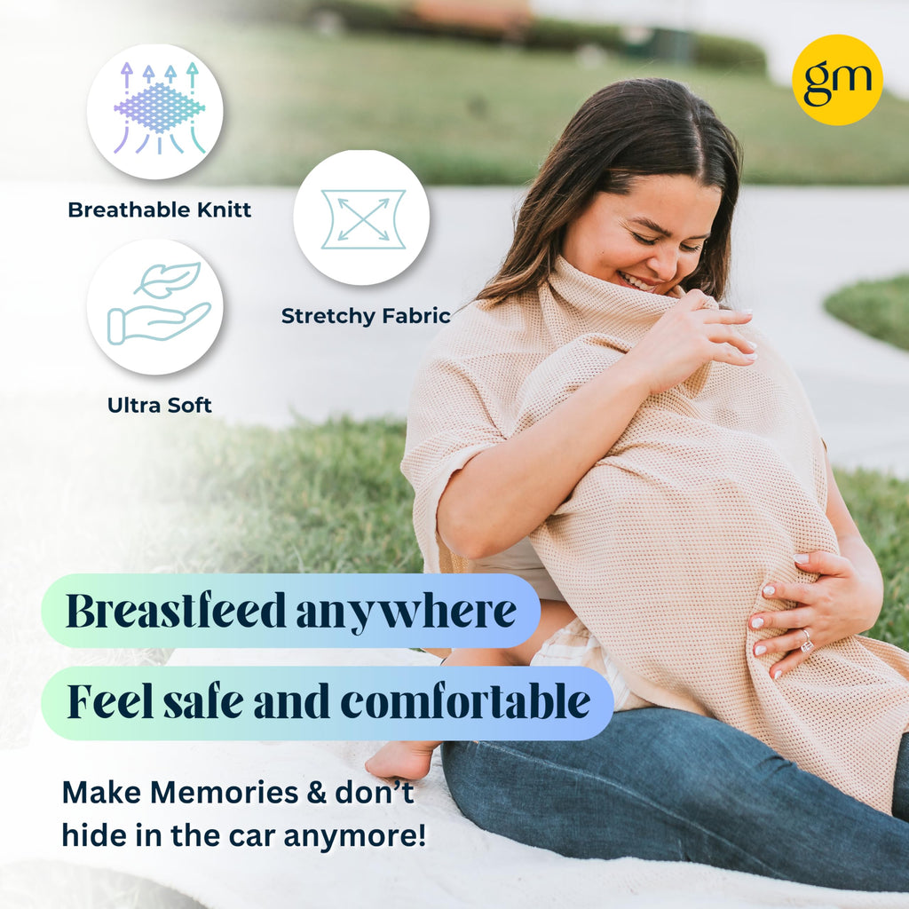 Breathable Nursing Cover for Breastfeeding