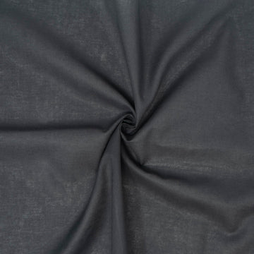 100% Cotton, 108" Wide, Preshrunk, Lightweight, Quilt Backing Fabric for Sewing and Craft Solid Black, Cut By Yard