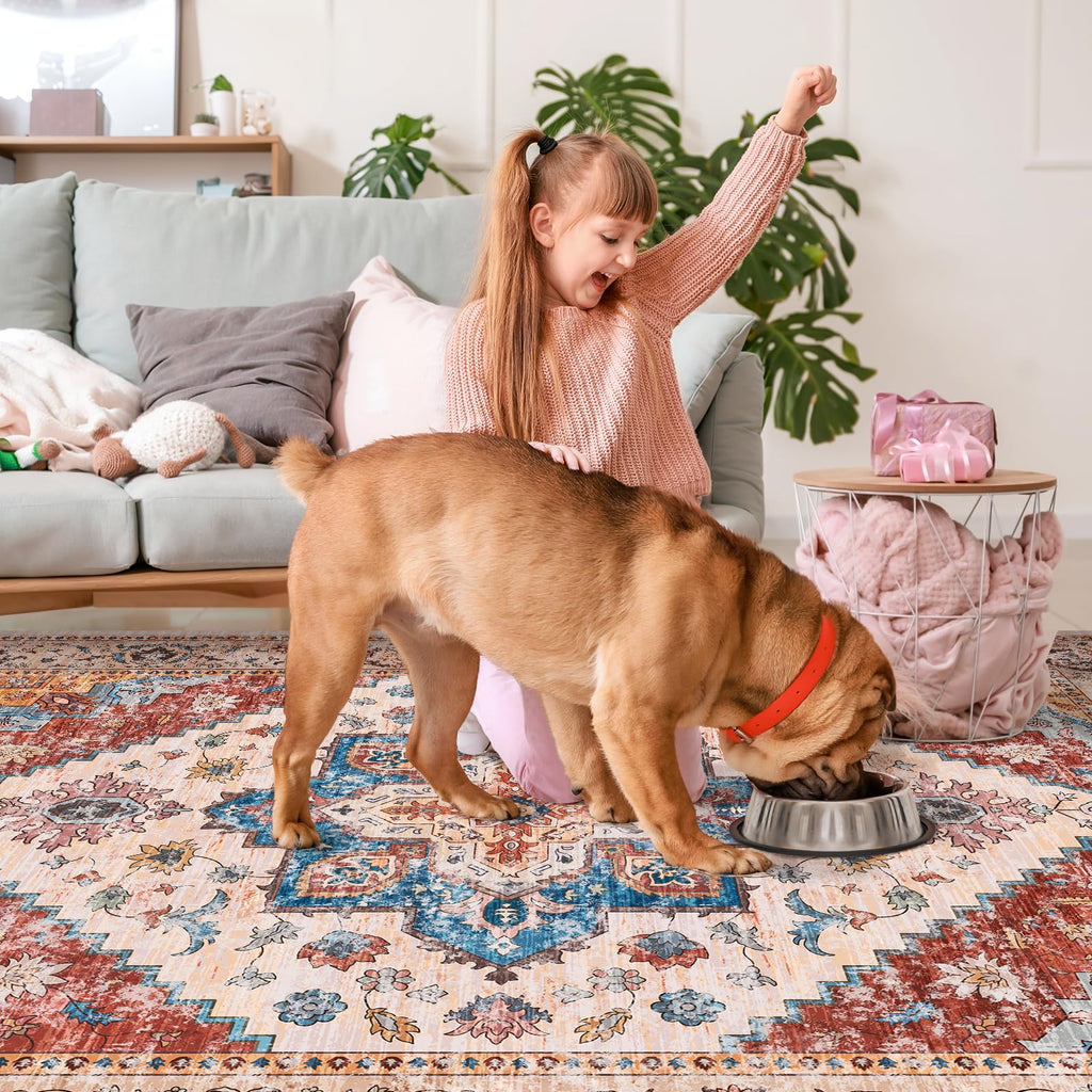 2x6ft Runner Rug, Small Throw Runners Kitchen Entryway
