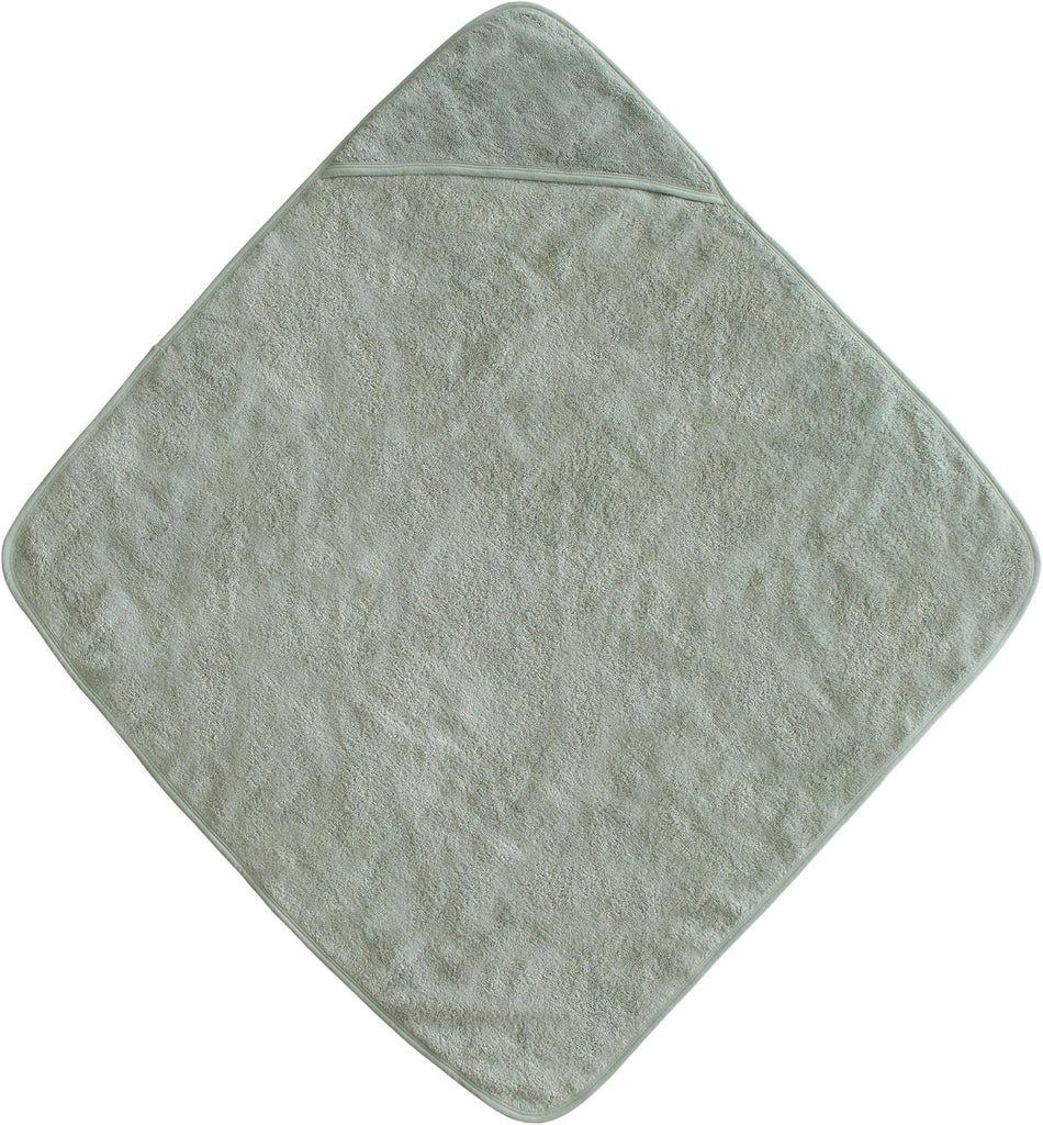 Baby Hooded Towel | Organic Cotton (Moss)