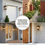 Outdoor Wall Lantern, Large Exterior Waterproof Wall Sconce Light Fixture