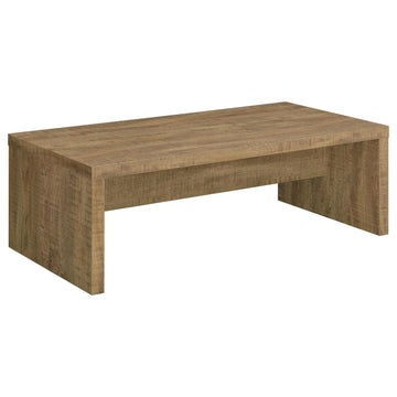 Lynette 47-Inch Living Room Rectangular Coffee Table, Mango 704128