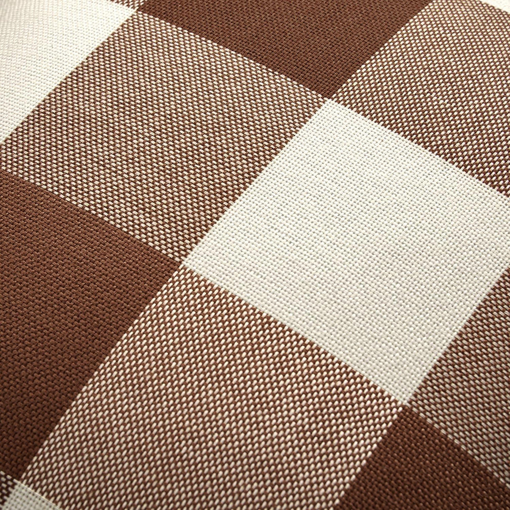 Christmas Plaid Pillow Covers Christmas Decor 18x18 Brown