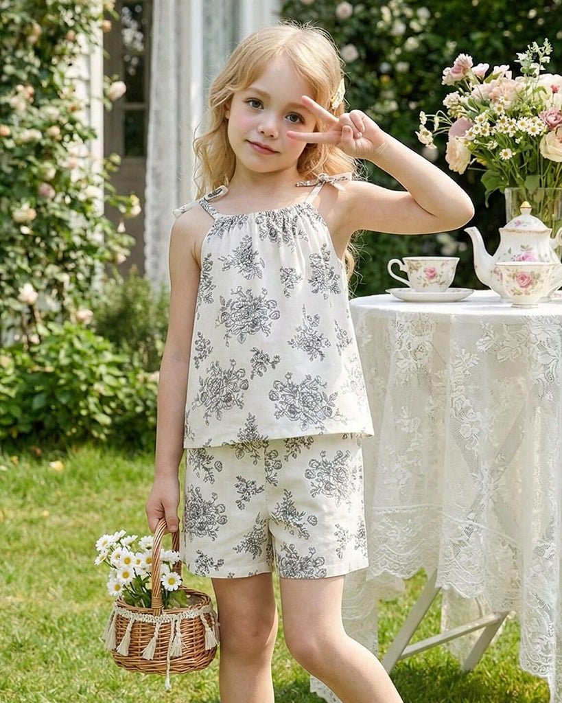 Toddler Baby Girl Clothes Summer Outfits Gift Cami Top Shorts Set