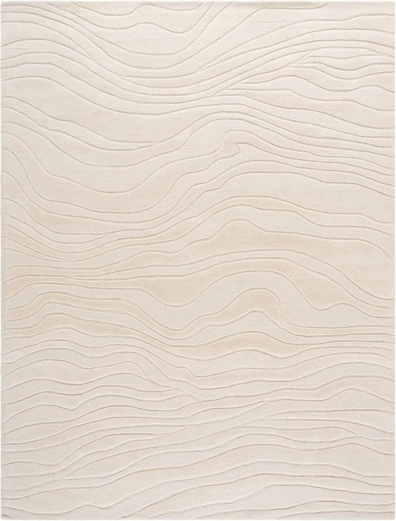 Area Rug 10x14 - Rodeo Drive - Large - Ivory, Handmade Wool