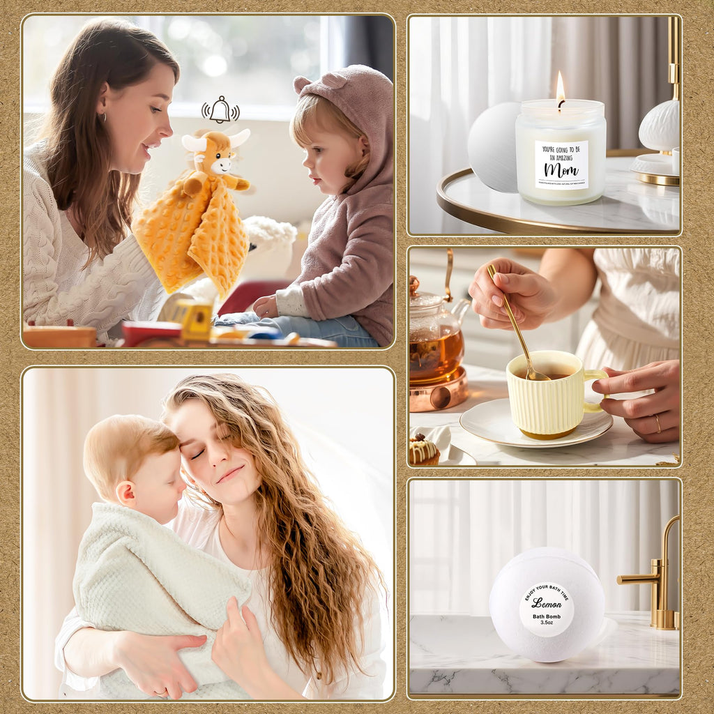 Mom Gifts & Baby Gift Set for Newborn, Baby Shower Gifts for Mom to Be, Newborn Baby Gifts, Pregnancy Gifts for