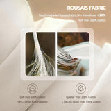 Breathable White Goose Down Fiber Comforter Queen 90”x90”, Super Cozy and Soft Hotel Quilted Duvet I