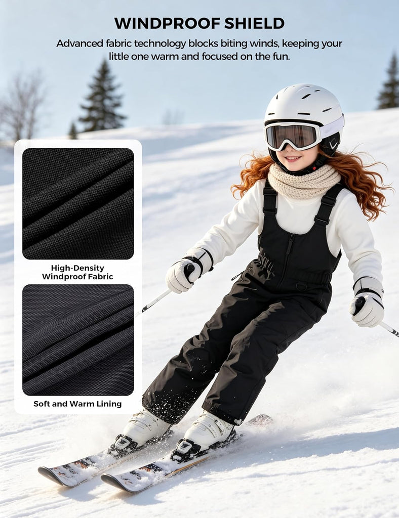 Girls Ski Pants Winter Insulated Snowboarding Overall