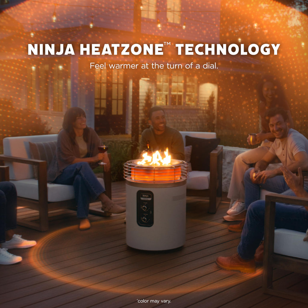 Fireside360 Fire Pit/Heater, 80, 000 BTU, 3 Modes, Halocline Green
