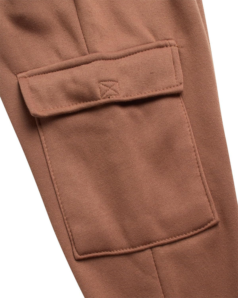 Girls 2 Pack Soft Fleece Cargo and Jogger Sweatpants