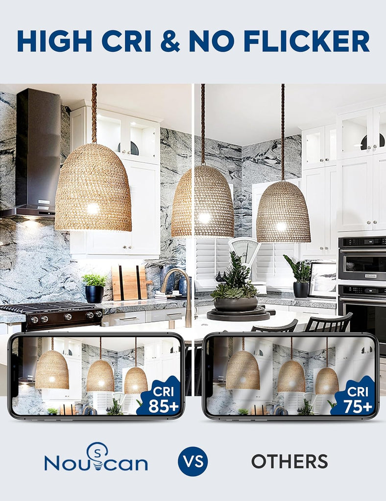 300W Equivalent Super Bright A23 LED Light Bulbs, Cool White 5000K