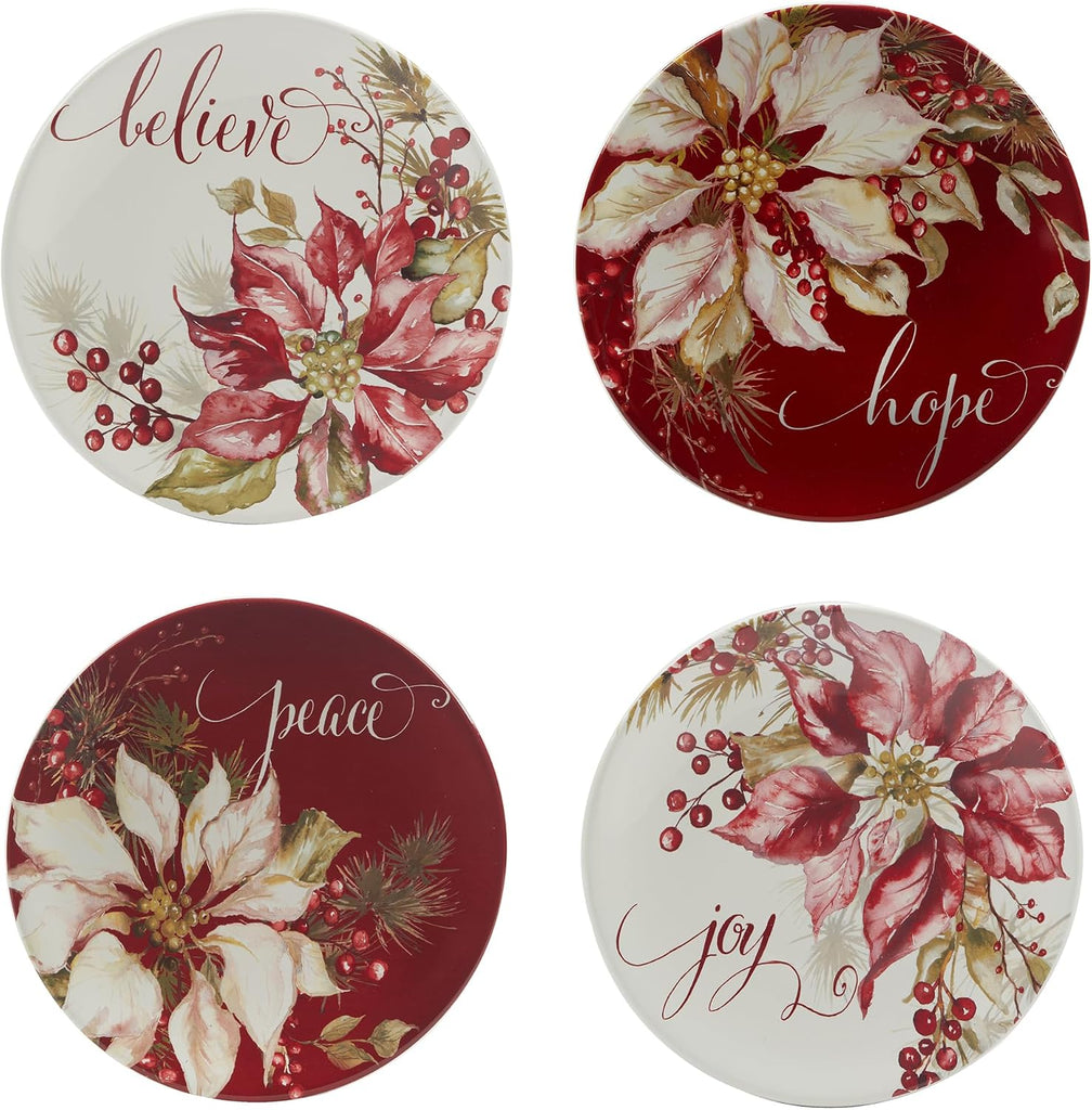 Winters Joy 16 Piece Dinnerware Set, Service for 4