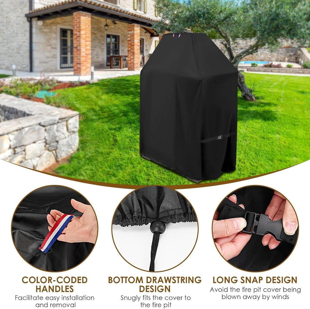Outdoor Fireplace Cover 40inch for Panovue Fire Pits