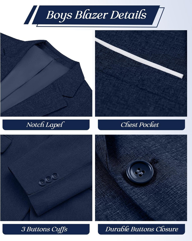 Blazer for Boys Lightweight Suits Jackets for Boys Suits Sport Coat Formal