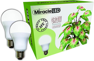 Almost Free Energy 100W Spectrum Grow Lite - Daylight White Full Spectrum LED Indoor Plant Growing Light Bulb for DIY