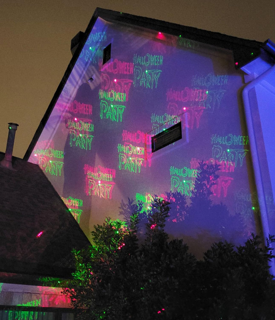Motion Pattern Firefly 3 Models in 1 with 18 Patterns RGB Outdoor Laser Christmas Lights Projector with RF Remote