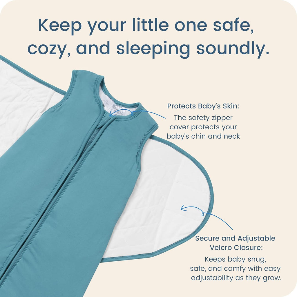 Newborns Swaddle Sleep Sack, 1.0 TOG Baby Blanket for Newborns, Soft Sleeping Bag for Infants
