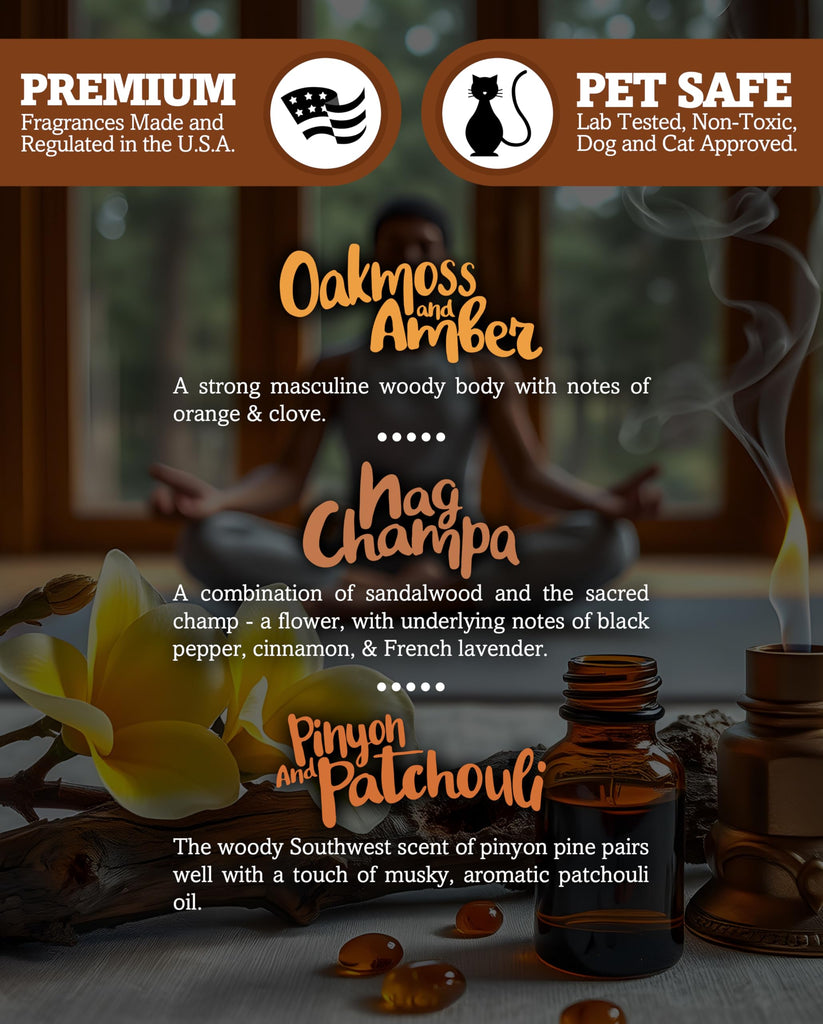 Earth Premium Wax Melts Variety 3 Pack - 9 Oz., Strong & Long Lasting, Non-Toxic - Made with Essential & Natural Oils