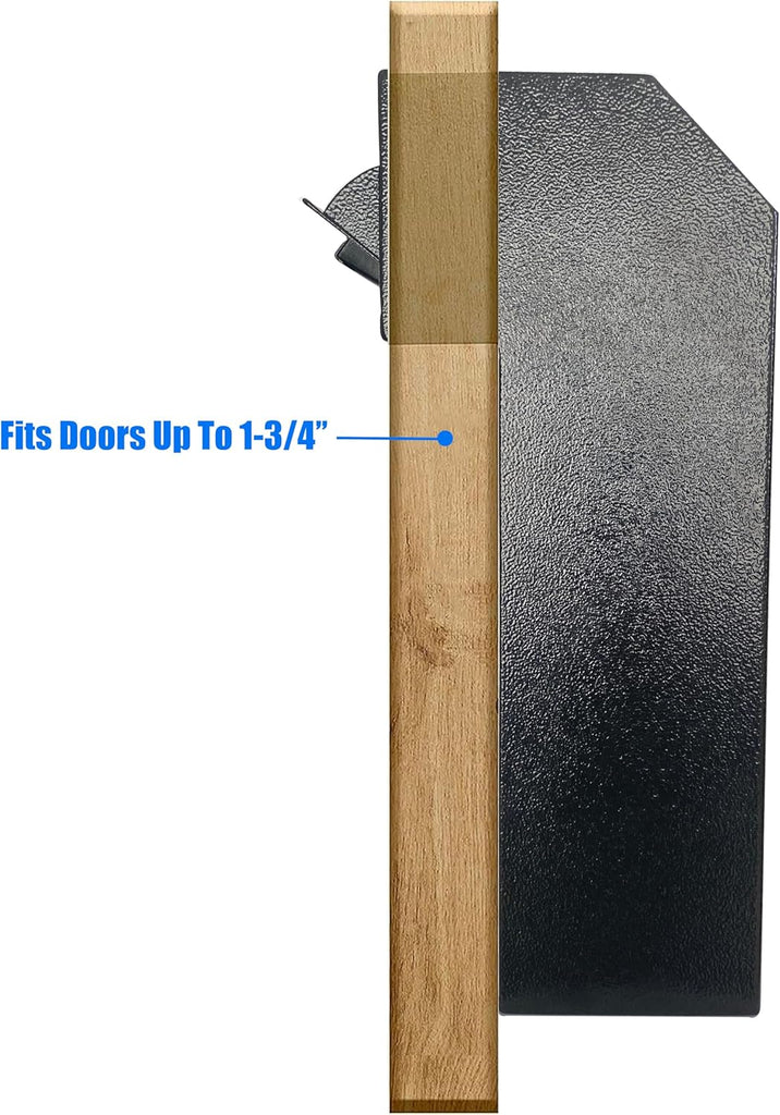 Door Drop Box, Mail Slots for Mail, Rent, Deposit, and Night Key - Black