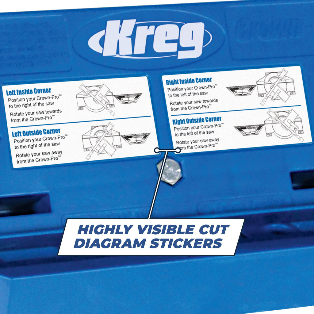 Crown-Pro, Crown Molding Tool for Miter Cuts
