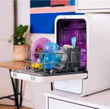 CounterTop Dishwasher Capsule - Compact Dishwasher - 10 Programmes, Touch Control, Auto-drying, Baby Care & Fruit Wash