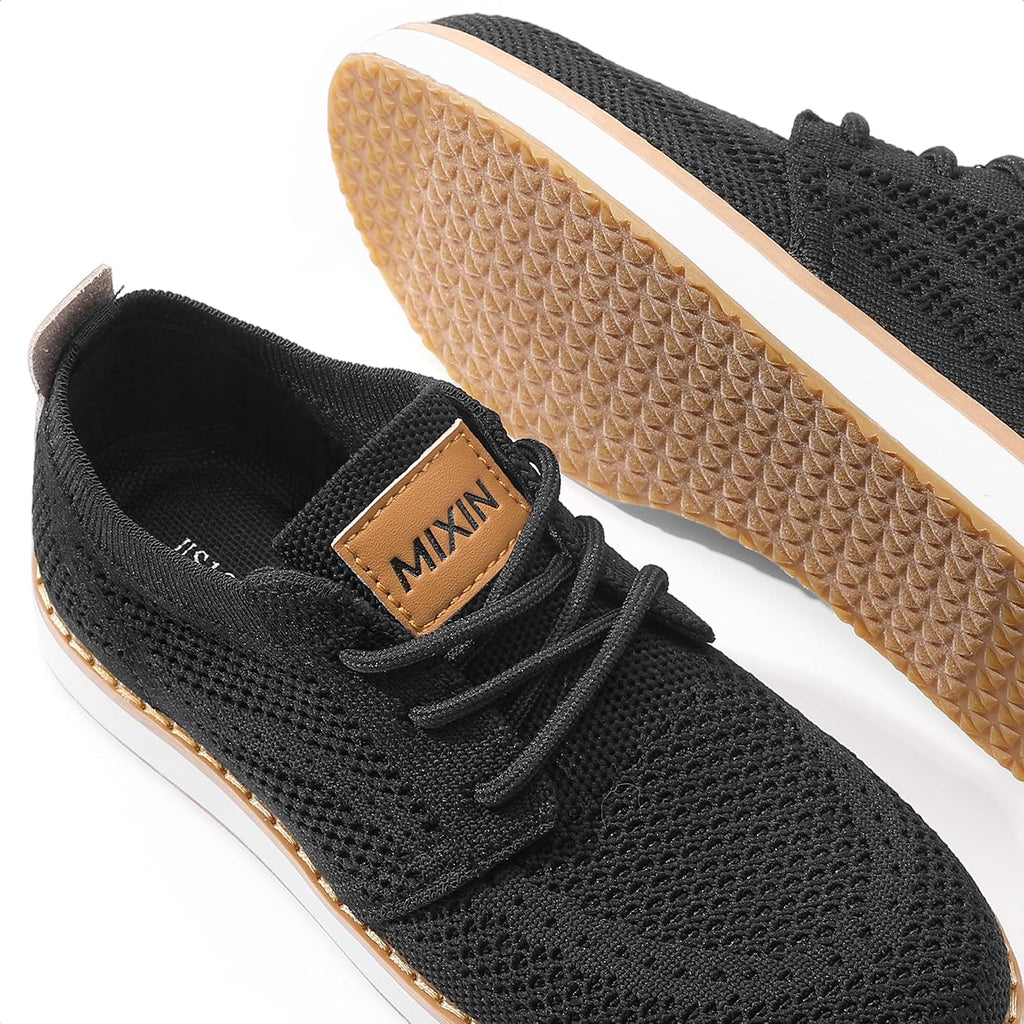 Boy's Casual Dress Sneakers Mesh Oxfords