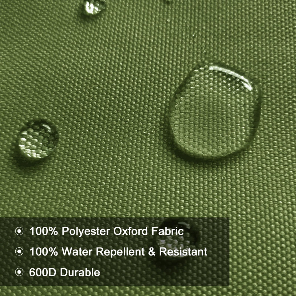 Waterproof Upholstery Canvas Fabric by the Yard, 2 YDS Green