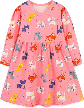 Toddler Girl's Long Sleeve Dresses