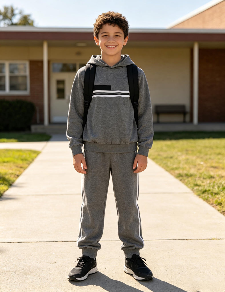 Kids Clothes Long Sleeve Hoodie Sweatshirts and Sweatpants outfits 2 Piece Fall Winter Boys Clothes