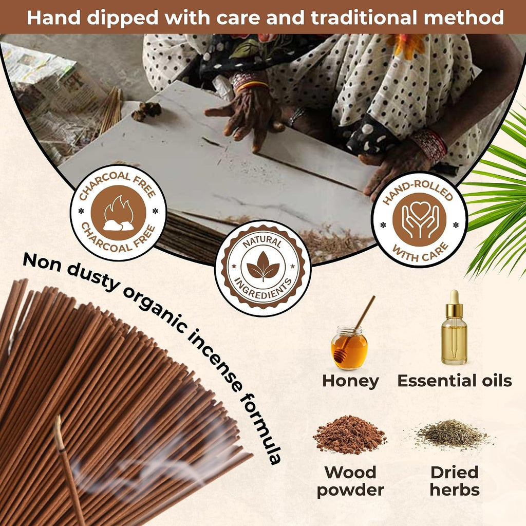 Cinnamon & Vanilla - Combo Pack of Incense Sticks - 100 Insence-Sticks of Each Scent - Total 200 Inscents - Inciensos - Set of 200