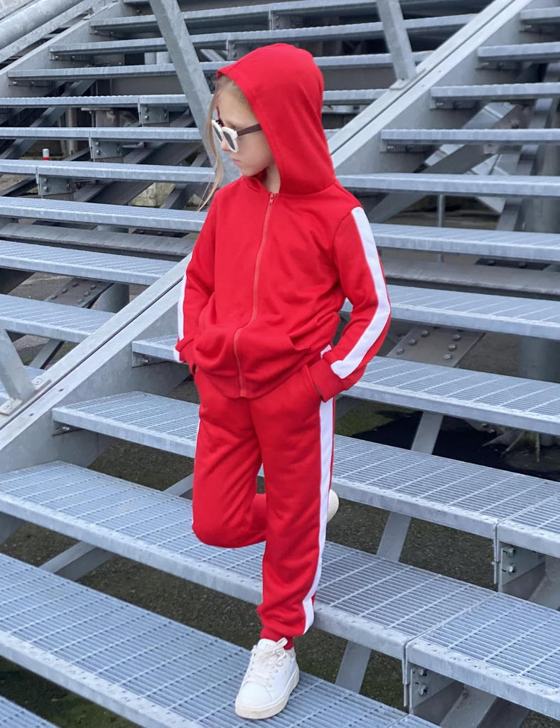Girls 2 Piece Outfits Sweatsuits Athletic Tracksuit Jogger Set