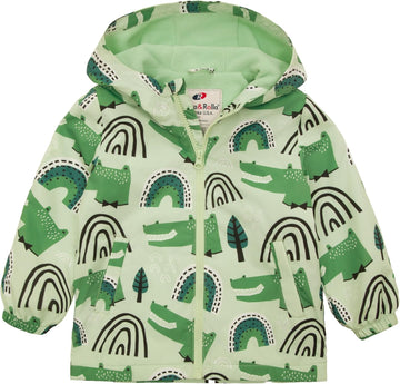 Toddler Boys' Water-Resistant Fleece Lined Transitional Jacket
