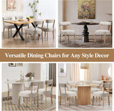Dining Chairs Set of 2,Mid Century Modern Dining Chair Set