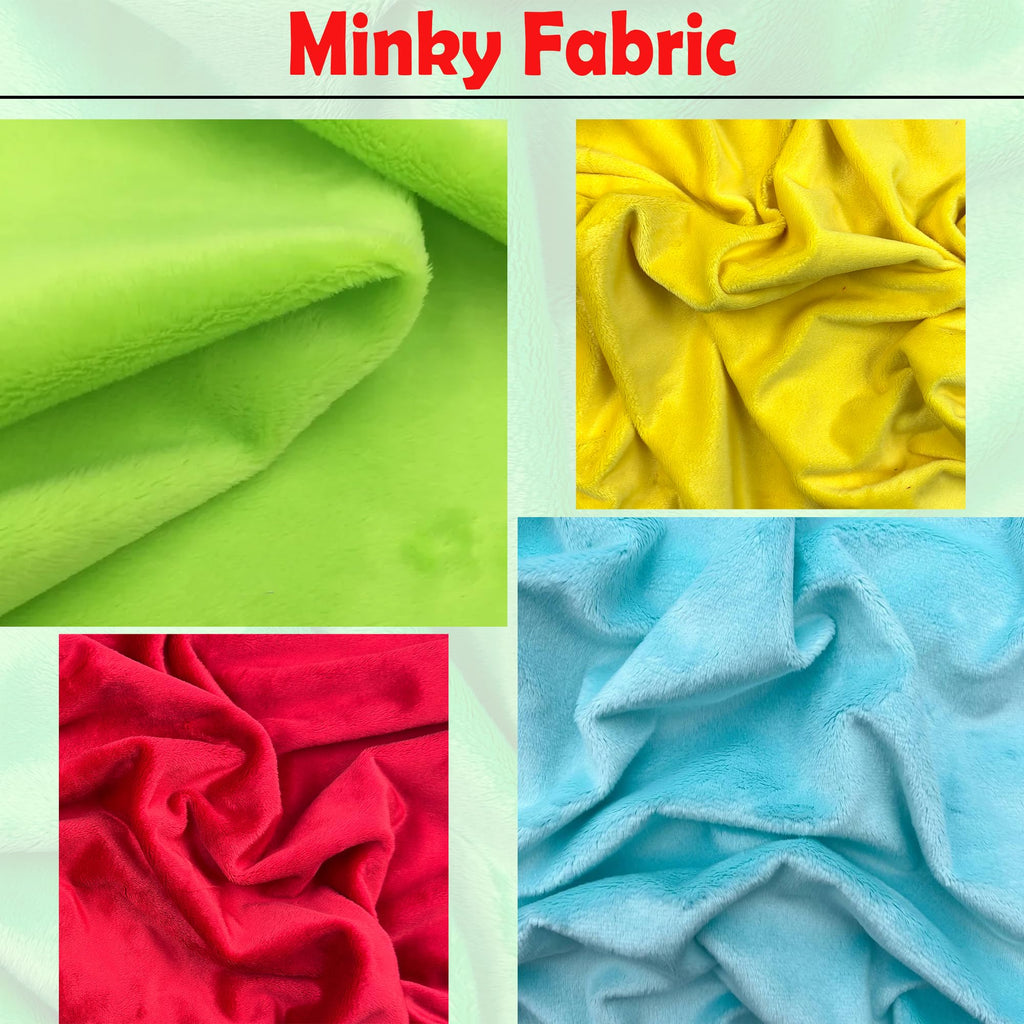 Minky Fabric | Plush, Super Soft, Cuddle | Solid Minky | by the Yard | 60" Wide | Baby Blanket, Change Station Cover