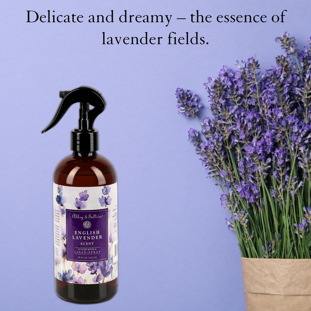Linen Spray, English Lavender, 16 oz.