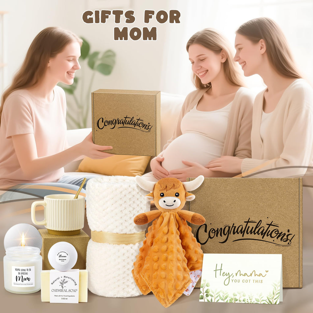 Mom Gifts & Baby Gift Set for Newborn, Baby Shower Gifts for Mom to Be, Newborn Baby Gifts, Pregnancy Gifts for