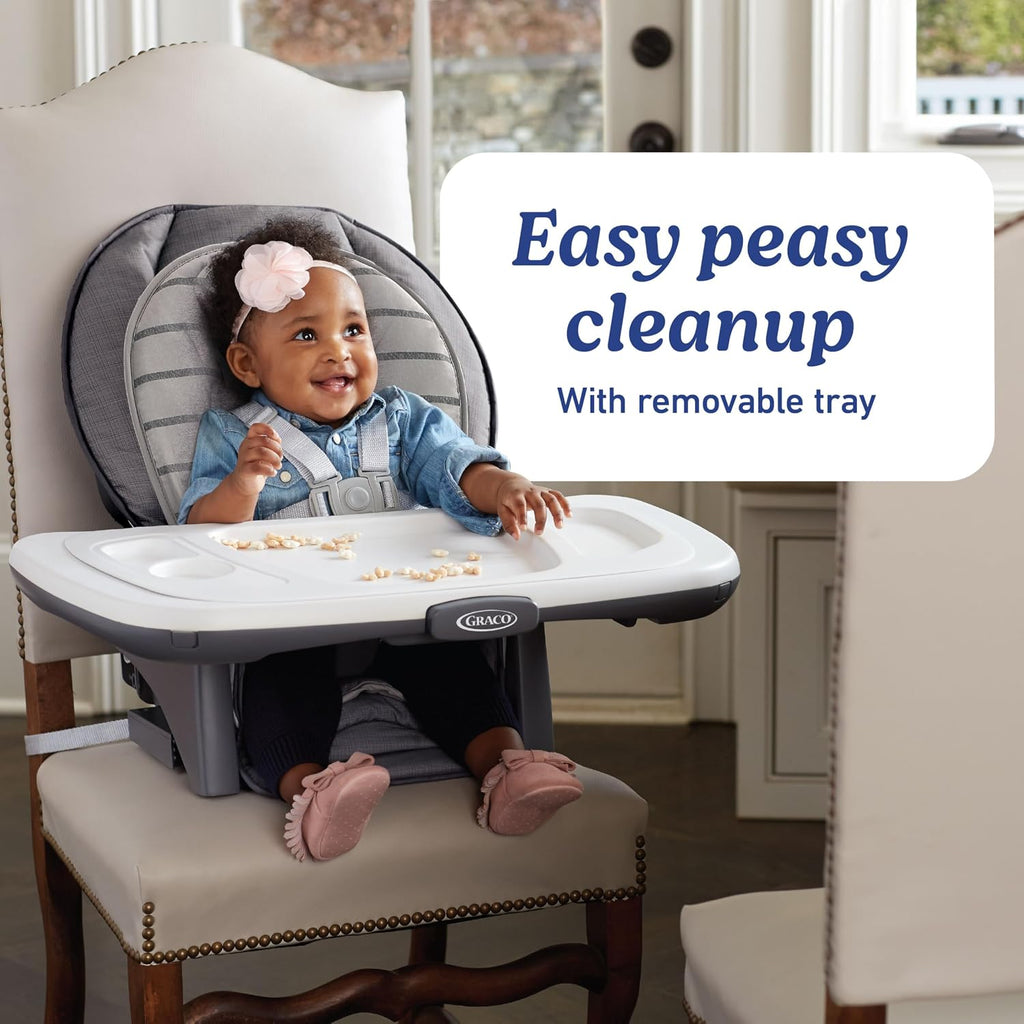 Table2Table Premier Fold 7 in 1 Convertible High Chair | Converts to Dining Booster Seat Kids Table and More Maison