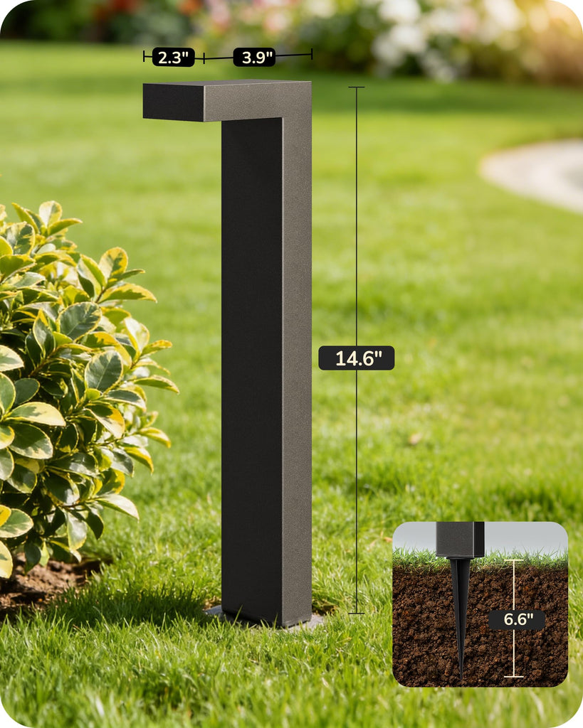 Low Voltage Pathway Light Wired, Outdoor Landscape Lighting 12pack