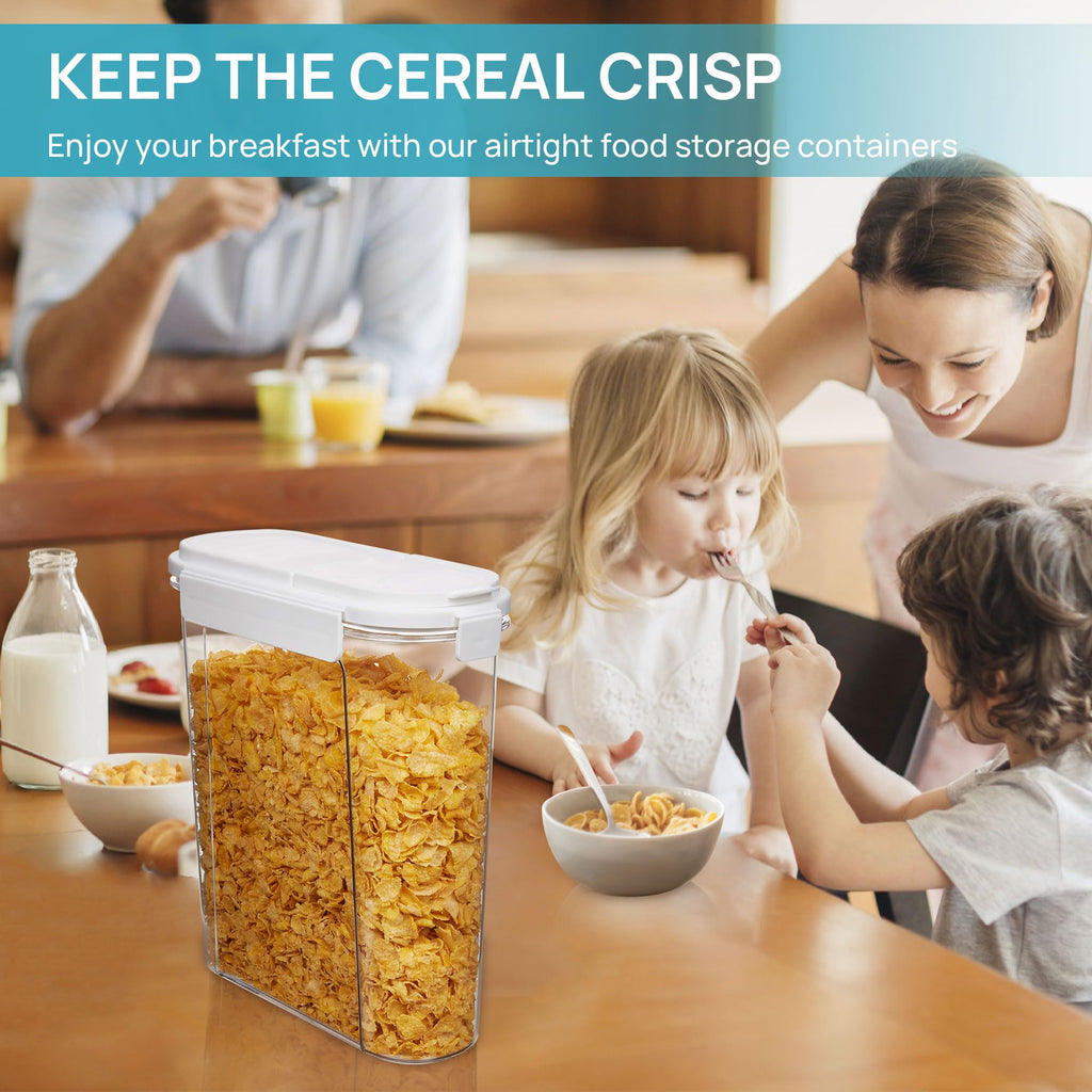Cereal Containers Set, 3 PCS, 135.2oz/4L