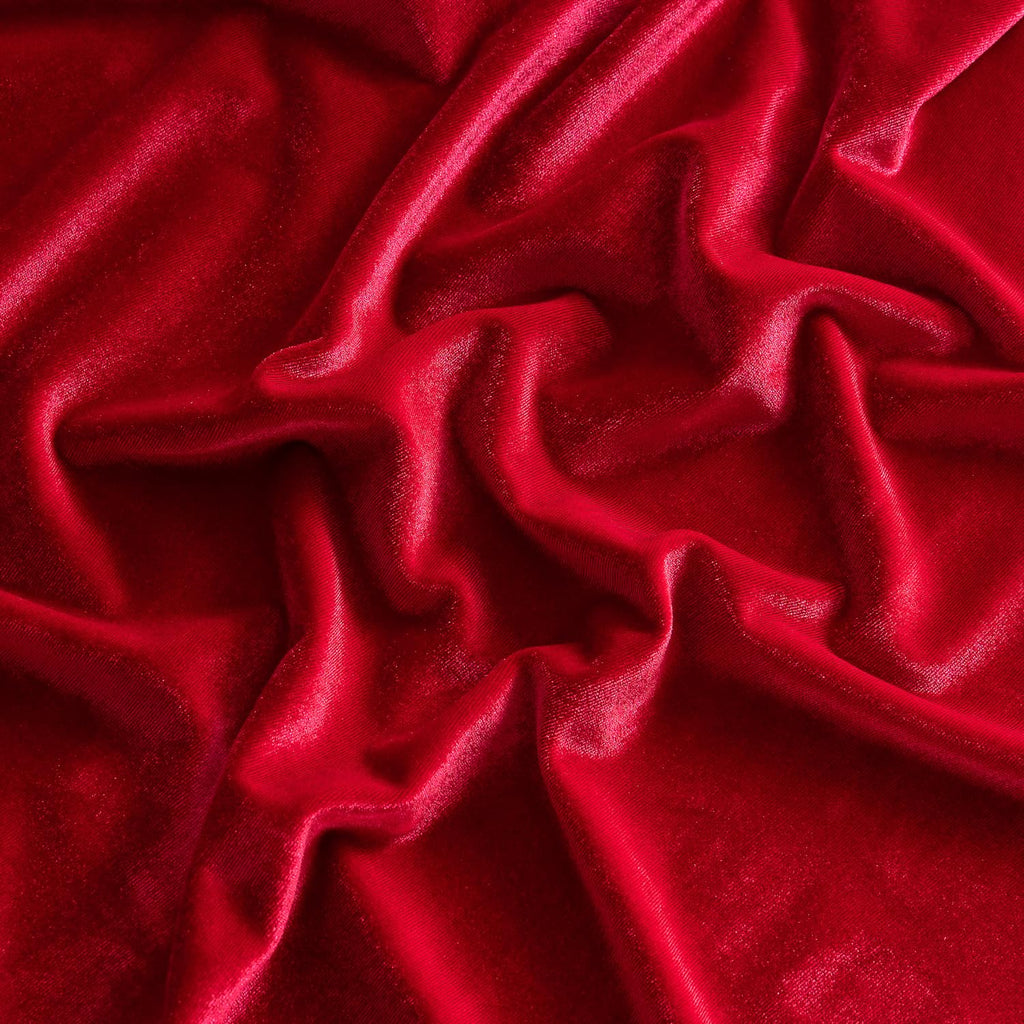 Stretch Velvet Fabric by The Yard | 63" Wide | Soft & Luxury | Crushed Velvet Fabric | 93% Polyester 7% Spandex
