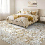 5x7 Rug for Living Room : Soft Abstract Washable Non-Slip Durable Rugs