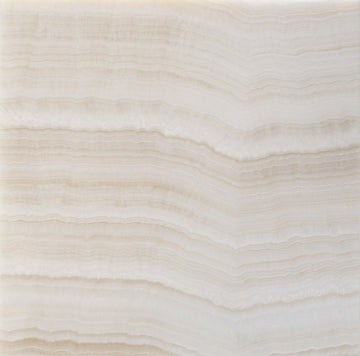 Premium White Onyx Vein-Cut 12 X 12 Polished Tile - Box of 5 sq. ft.