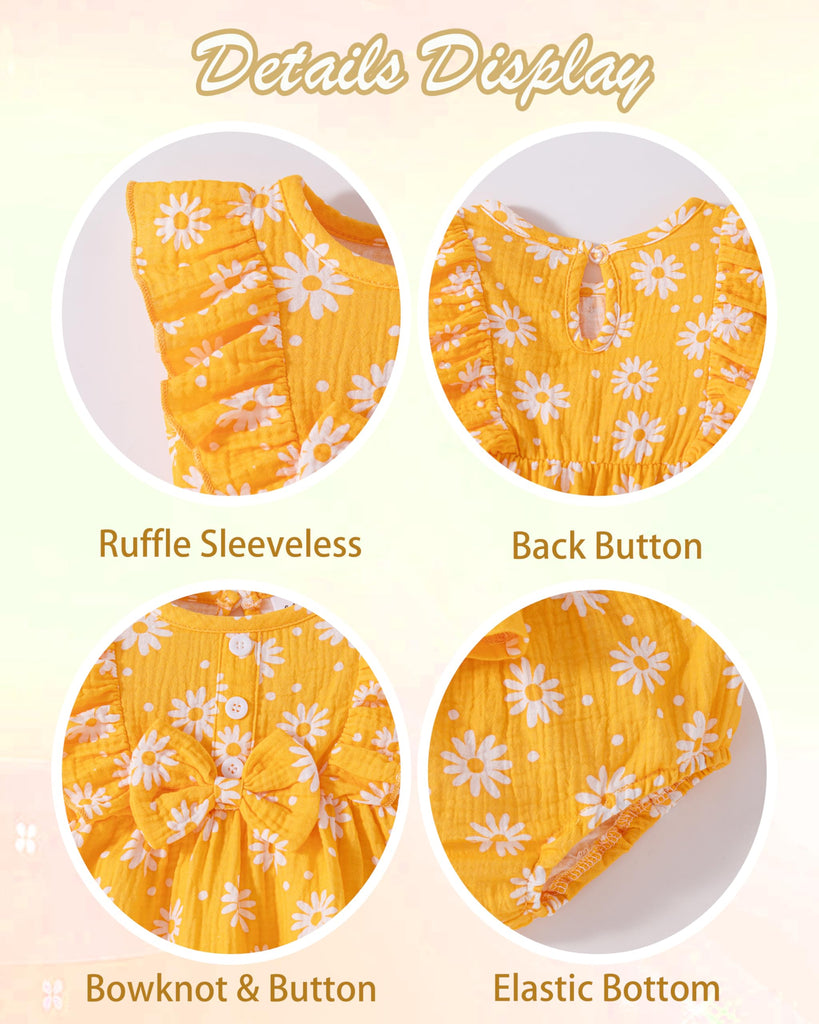 Baby Girl Dresses Infant Summer Sundress Sets Clothes
