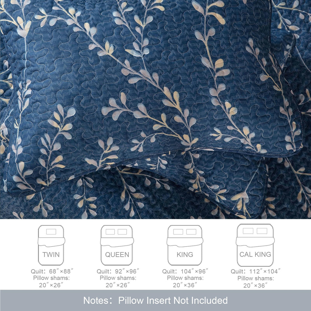 Reversible Boho Quilt Navy
