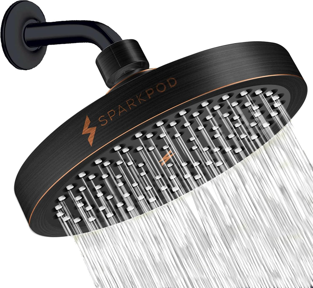 Shower Head - High Pressure Rain - Premium Quality Luxury Design
