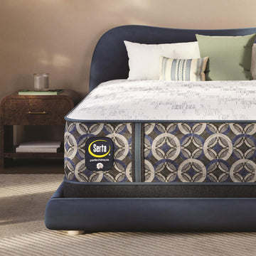 Perfect Sleeper Port Huntington 13.5" Medium Cal King Hybrid Mattress | 5 Support Zones, 4 in 1 Coils, and Cooling