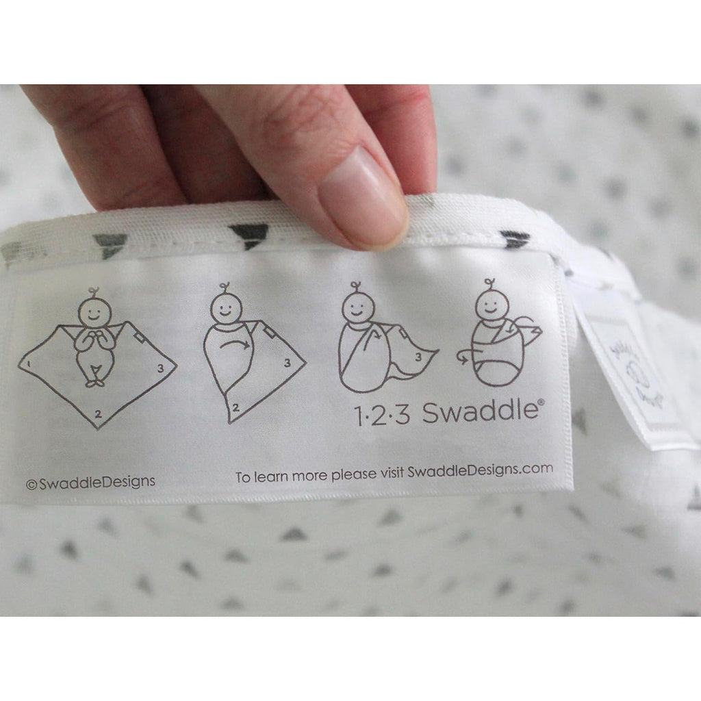 Cotton Muslin Swaddle Blankets, Set of 4, Receiving Blankets for Baby Boys & Girls, Best Shower Gift, 46x46 inches